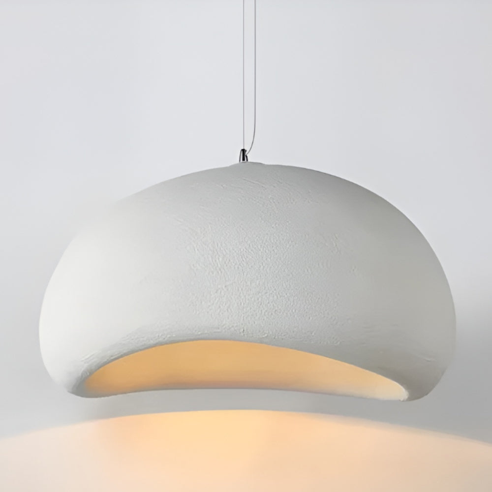 Pebble shape, white