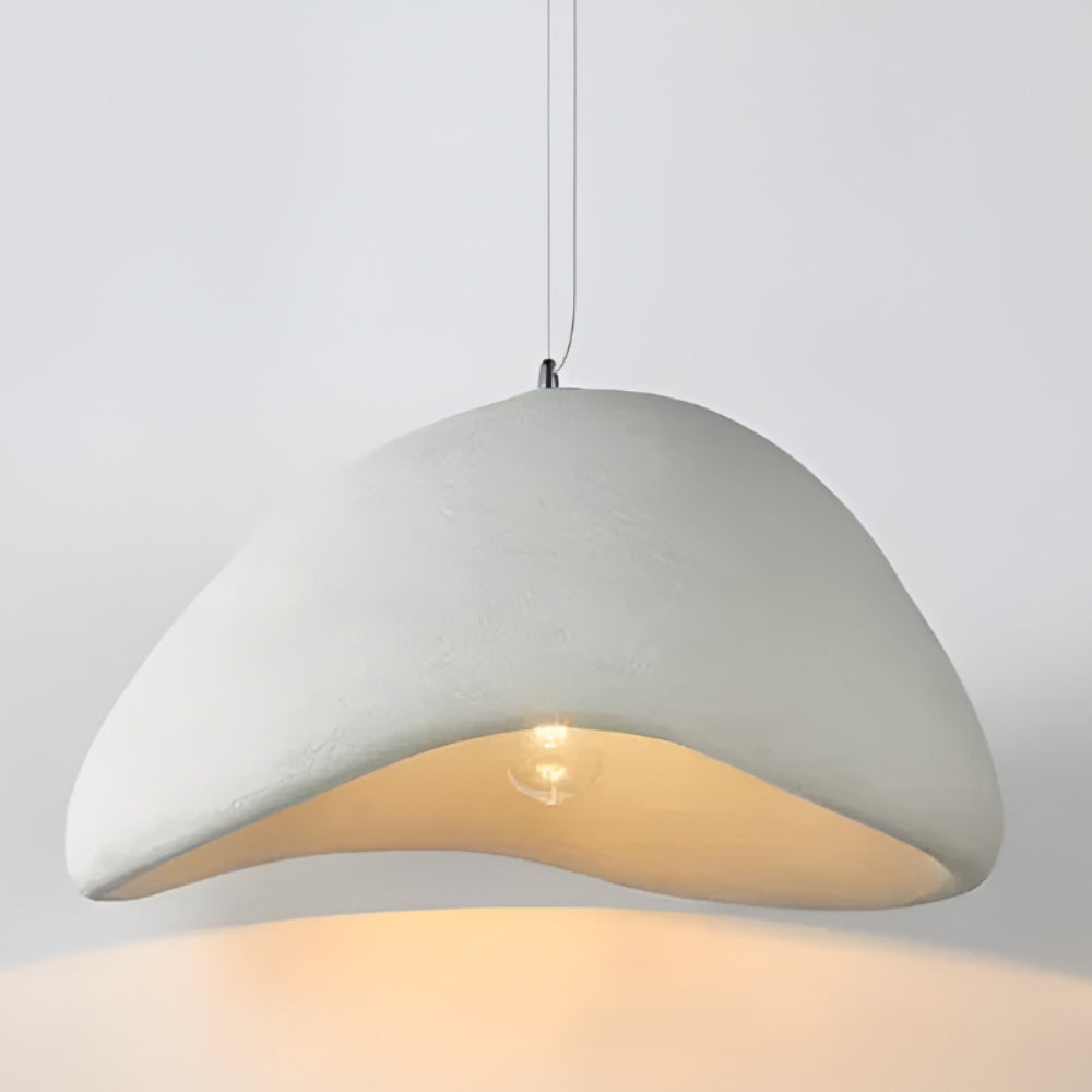 Wave shape, white