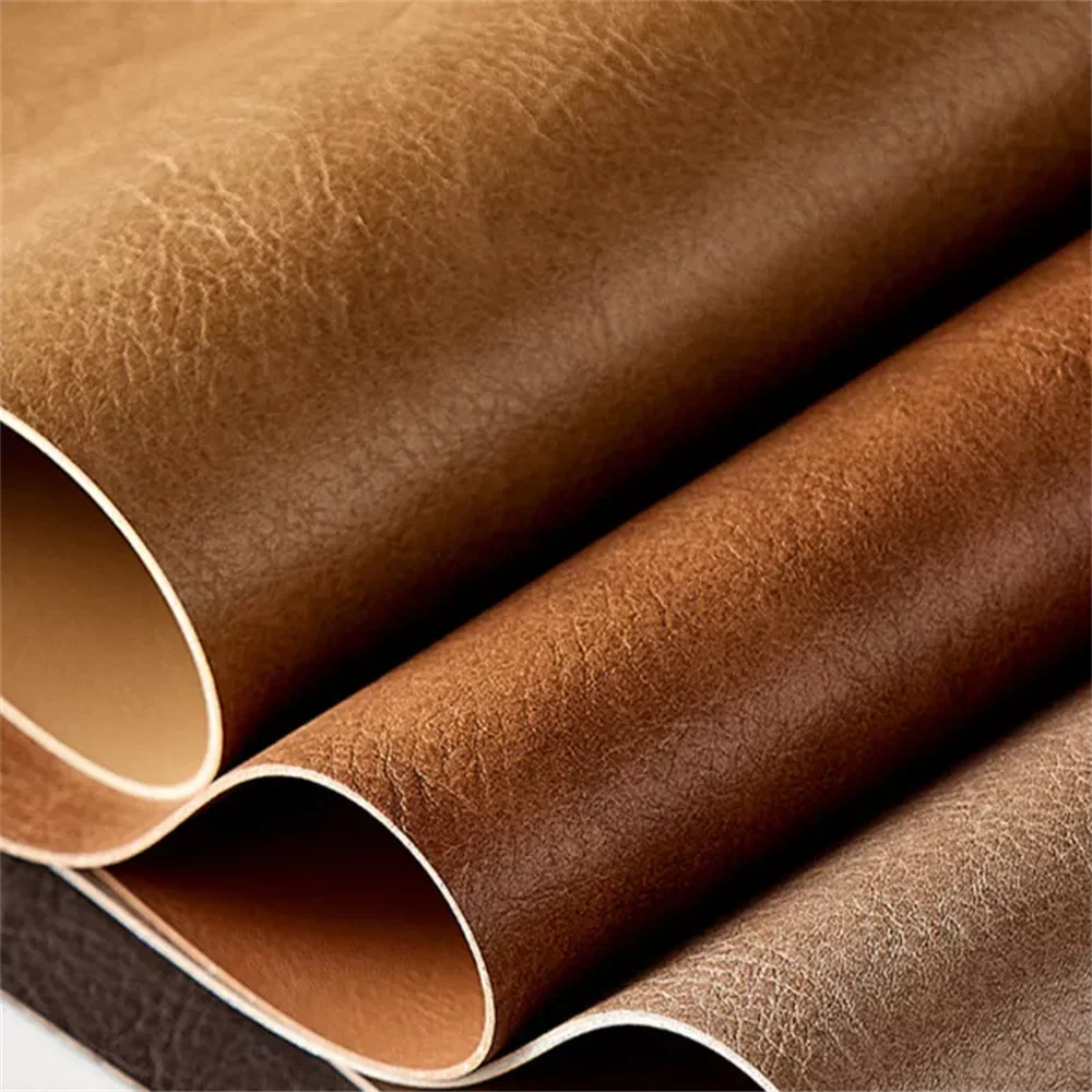 Faux leather placemat, double-sided