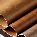 Faux leather placemat, double-sided